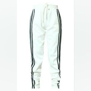 NWT sz L MSGM side stripe sweatpants